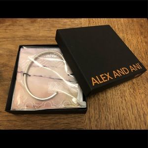 NEW Alex and Ani color infusion cuff bracelet